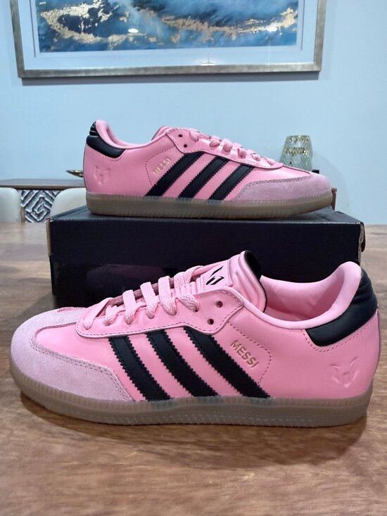 adidas Other - Adidas Samba Messi J Pink Size 5Y/6.5W BNIB